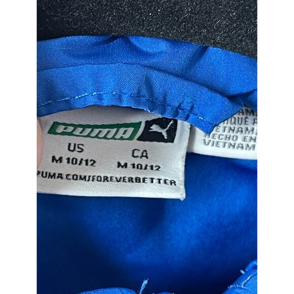 Puma Boys Puffer Vest Royal Blue Size Medium 10/12 - Picture 3 of 4